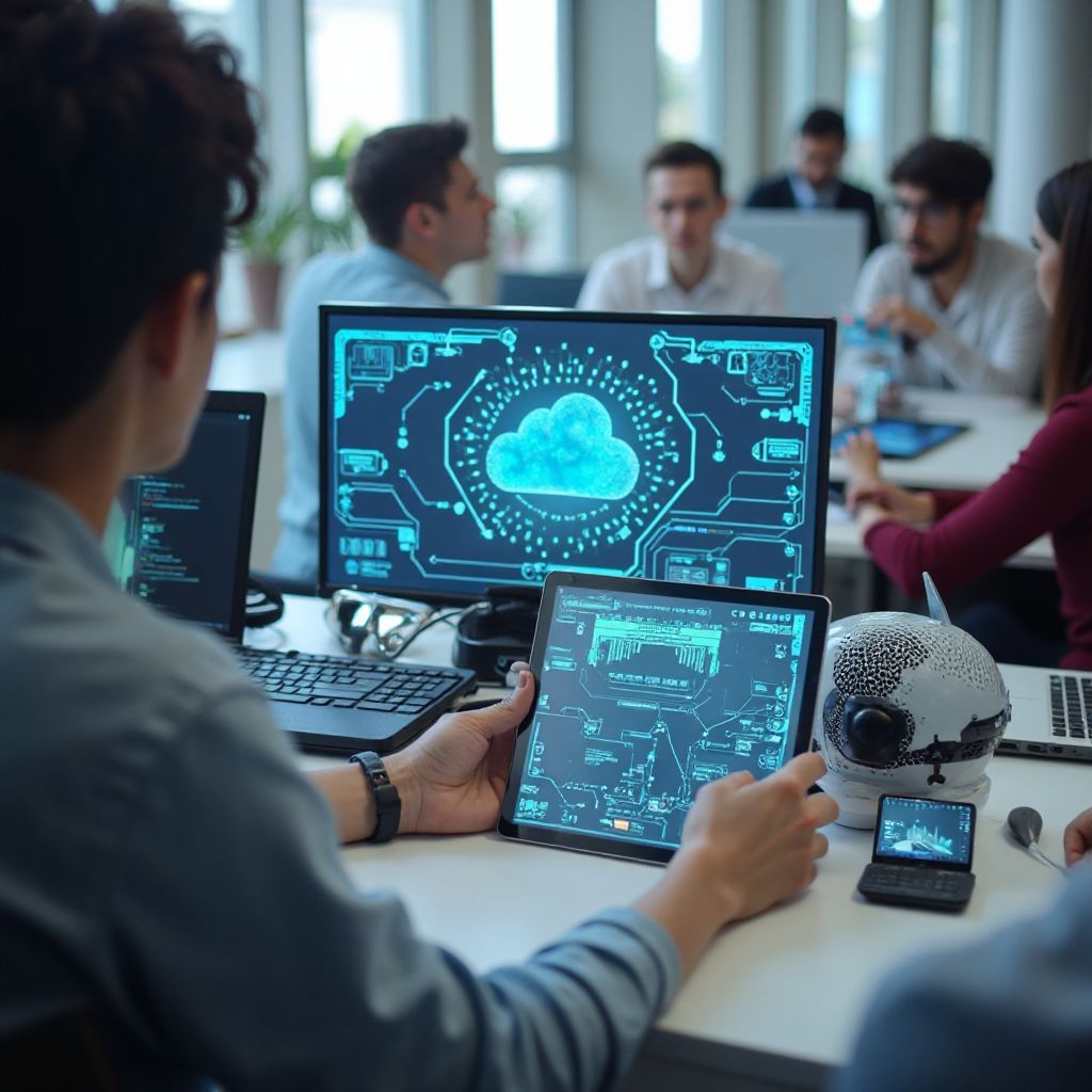 Laboratoare virtuale pentru experimente AI